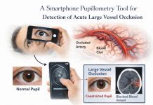 A smartphone pupillometry tool for detection of acute large vessel occlusion